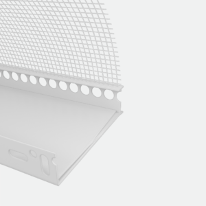 Mesh Tracks uPVC Starter Track with Mesh -100-160mm - Render Bead